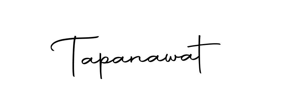 Create a beautiful signature design for name Tapanawat. With this signature (Autography-DOLnW) fonts, you can make a handwritten signature for free. Tapanawat signature style 10 images and pictures png