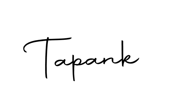 Design your own signature with our free online signature maker. With this signature software, you can create a handwritten (Autography-DOLnW) signature for name Tapank. Tapank signature style 10 images and pictures png
