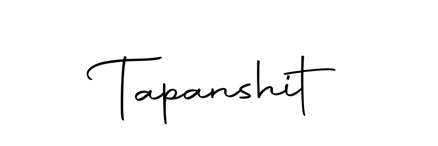 Make a beautiful signature design for name Tapanshit. With this signature (Autography-DOLnW) style, you can create a handwritten signature for free. Tapanshit signature style 10 images and pictures png