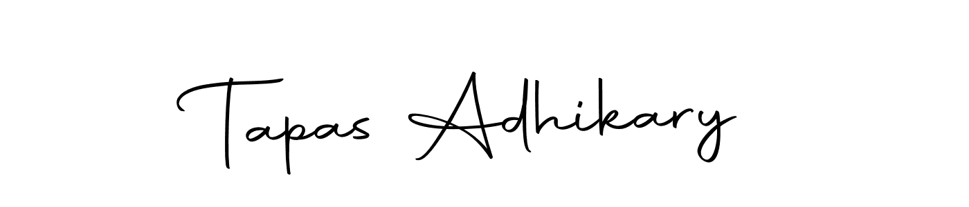 Design your own signature with our free online signature maker. With this signature software, you can create a handwritten (Autography-DOLnW) signature for name Tapas Adhikary. Tapas Adhikary signature style 10 images and pictures png