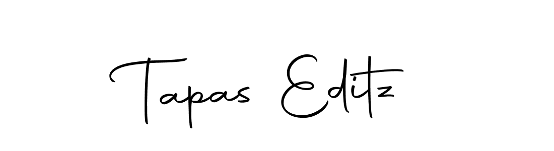 How to make Tapas Editz signature? Autography-DOLnW is a professional autograph style. Create handwritten signature for Tapas Editz name. Tapas Editz signature style 10 images and pictures png