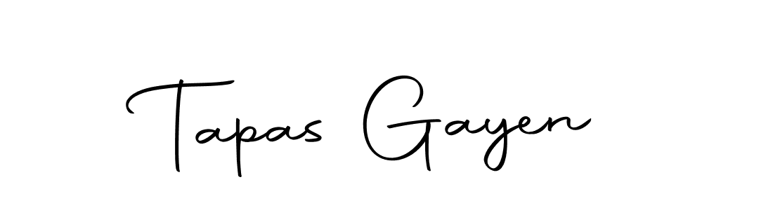 if you are searching for the best signature style for your name Tapas Gayen. so please give up your signature search. here we have designed multiple signature styles  using Autography-DOLnW. Tapas Gayen signature style 10 images and pictures png