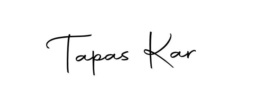 Use a signature maker to create a handwritten signature online. With this signature software, you can design (Autography-DOLnW) your own signature for name Tapas Kar. Tapas Kar signature style 10 images and pictures png