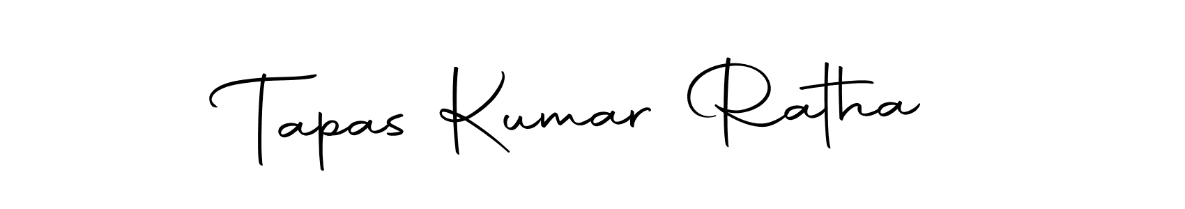 How to make Tapas Kumar Ratha name signature. Use Autography-DOLnW style for creating short signs online. This is the latest handwritten sign. Tapas Kumar Ratha signature style 10 images and pictures png