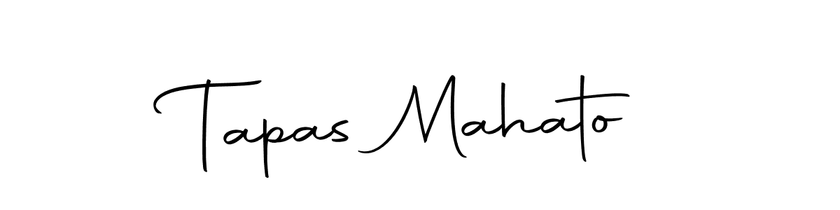 Use a signature maker to create a handwritten signature online. With this signature software, you can design (Autography-DOLnW) your own signature for name Tapas Mahato. Tapas Mahato signature style 10 images and pictures png