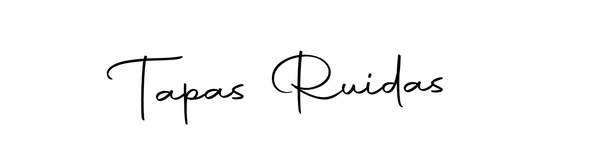 if you are searching for the best signature style for your name Tapas Ruidas. so please give up your signature search. here we have designed multiple signature styles  using Autography-DOLnW. Tapas Ruidas signature style 10 images and pictures png