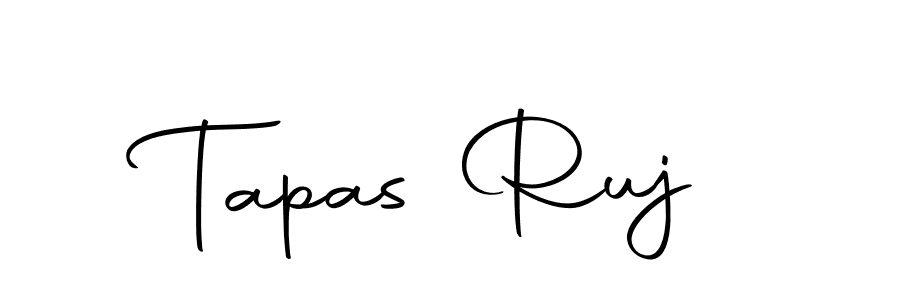 Similarly Autography-DOLnW is the best handwritten signature design. Signature creator online .You can use it as an online autograph creator for name Tapas Ruj. Tapas Ruj signature style 10 images and pictures png