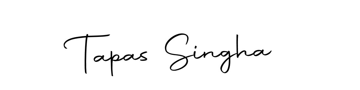 How to make Tapas Singha name signature. Use Autography-DOLnW style for creating short signs online. This is the latest handwritten sign. Tapas Singha signature style 10 images and pictures png