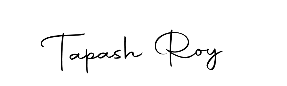 How to make Tapash Roy name signature. Use Autography-DOLnW style for creating short signs online. This is the latest handwritten sign. Tapash Roy signature style 10 images and pictures png