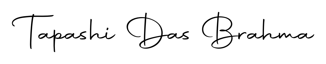 Create an unforgettable impression when signing with Tapashi Das Brahma name styled in Autography-DOLnW typography. 100% free online generator. Tapashi Das Brahma signature style 10 images and pictures png