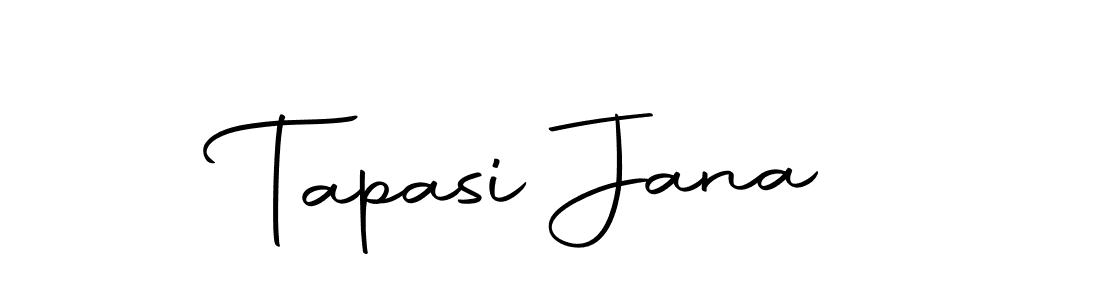 How to make Tapasi Jana name signature. Use Autography-DOLnW style for creating short signs online. This is the latest handwritten sign. Tapasi Jana signature style 10 images and pictures png