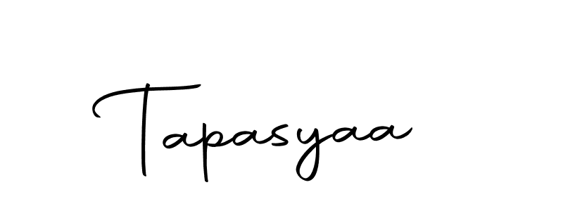 if you are searching for the best signature style for your name Tapasyaa. so please give up your signature search. here we have designed multiple signature styles  using Autography-DOLnW. Tapasyaa signature style 10 images and pictures png