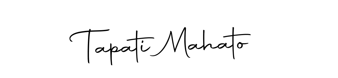 Also we have Tapati Mahato name is the best signature style. Create professional handwritten signature collection using Autography-DOLnW autograph style. Tapati Mahato signature style 10 images and pictures png