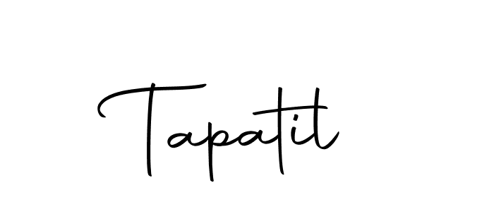 How to make Tapatil signature? Autography-DOLnW is a professional autograph style. Create handwritten signature for Tapatil name. Tapatil signature style 10 images and pictures png
