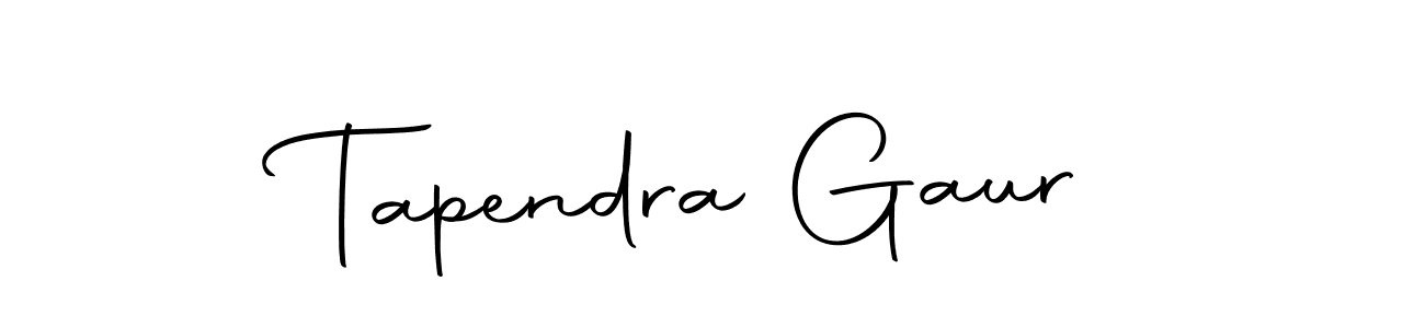 You can use this online signature creator to create a handwritten signature for the name Tapendra Gaur. This is the best online autograph maker. Tapendra Gaur signature style 10 images and pictures png