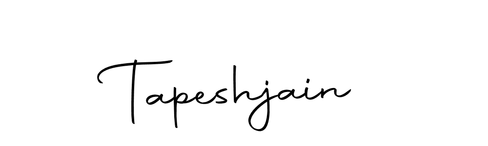 Make a beautiful signature design for name Tapeshjain. With this signature (Autography-DOLnW) style, you can create a handwritten signature for free. Tapeshjain signature style 10 images and pictures png