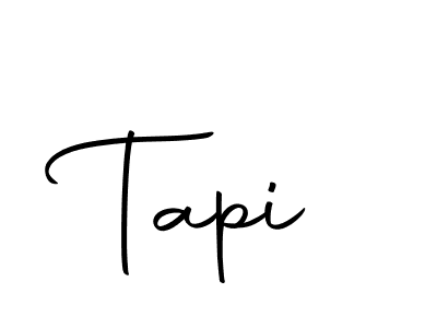 Also we have Tapi name is the best signature style. Create professional handwritten signature collection using Autography-DOLnW autograph style. Tapi signature style 10 images and pictures png