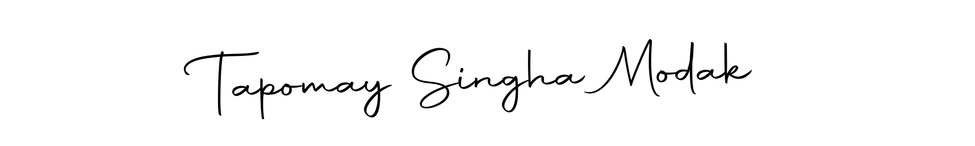Make a short Tapomay Singha Modak signature style. Manage your documents anywhere anytime using Autography-DOLnW. Create and add eSignatures, submit forms, share and send files easily. Tapomay Singha Modak signature style 10 images and pictures png