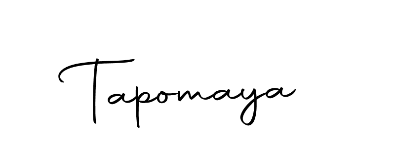 You should practise on your own different ways (Autography-DOLnW) to write your name (Tapomaya) in signature. don't let someone else do it for you. Tapomaya signature style 10 images and pictures png