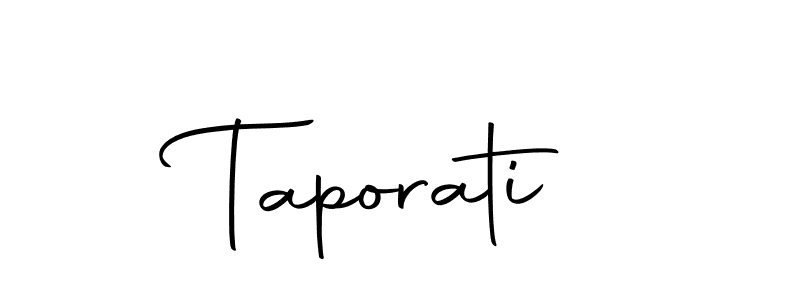 Taporati stylish signature style. Best Handwritten Sign (Autography-DOLnW) for my name. Handwritten Signature Collection Ideas for my name Taporati. Taporati signature style 10 images and pictures png