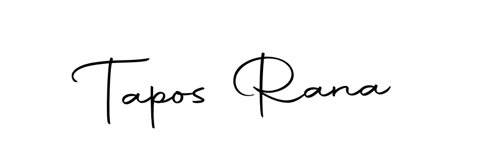 Tapos Rana stylish signature style. Best Handwritten Sign (Autography-DOLnW) for my name. Handwritten Signature Collection Ideas for my name Tapos Rana. Tapos Rana signature style 10 images and pictures png