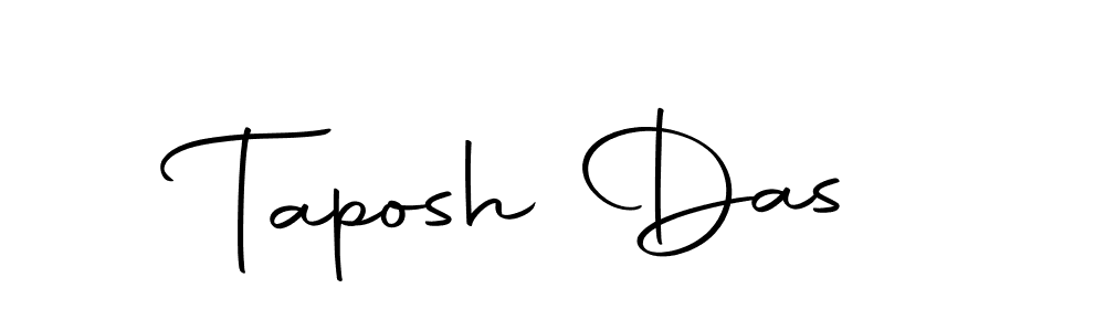 Taposh Das stylish signature style. Best Handwritten Sign (Autography-DOLnW) for my name. Handwritten Signature Collection Ideas for my name Taposh Das. Taposh Das signature style 10 images and pictures png