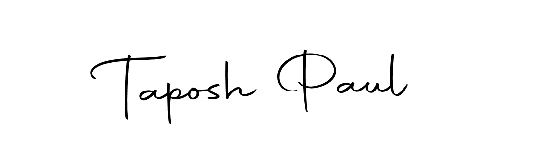 Make a beautiful signature design for name Taposh Paul. With this signature (Autography-DOLnW) style, you can create a handwritten signature for free. Taposh Paul signature style 10 images and pictures png