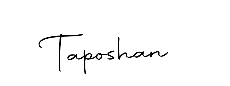 Autography-DOLnW is a professional signature style that is perfect for those who want to add a touch of class to their signature. It is also a great choice for those who want to make their signature more unique. Get Taposhan name to fancy signature for free. Taposhan signature style 10 images and pictures png