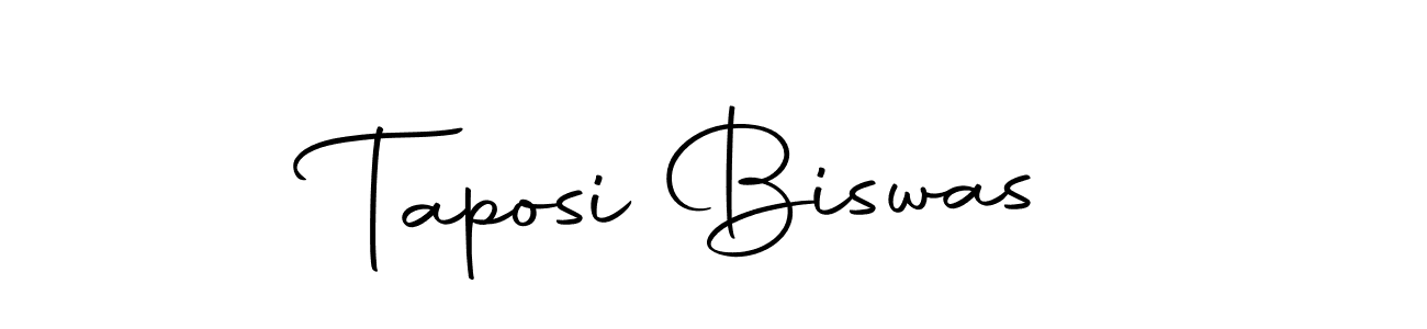 The best way (Autography-DOLnW) to make a short signature is to pick only two or three words in your name. The name Taposi Biswas include a total of six letters. For converting this name. Taposi Biswas signature style 10 images and pictures png