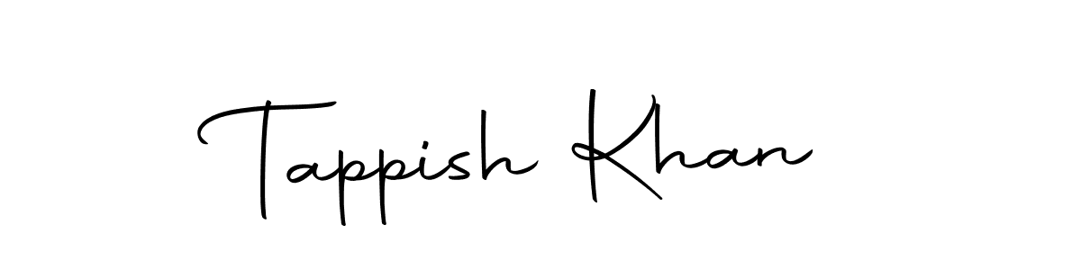 How to make Tappish Khan name signature. Use Autography-DOLnW style for creating short signs online. This is the latest handwritten sign. Tappish Khan signature style 10 images and pictures png