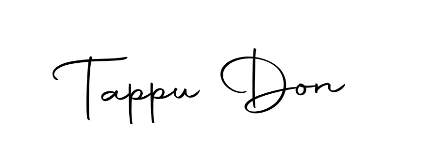 How to Draw Tappu Don signature style? Autography-DOLnW is a latest design signature styles for name Tappu Don. Tappu Don signature style 10 images and pictures png