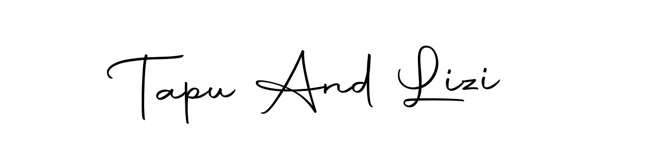 Here are the top 10 professional signature styles for the name Tapu And Lizi. These are the best autograph styles you can use for your name. Tapu And Lizi signature style 10 images and pictures png