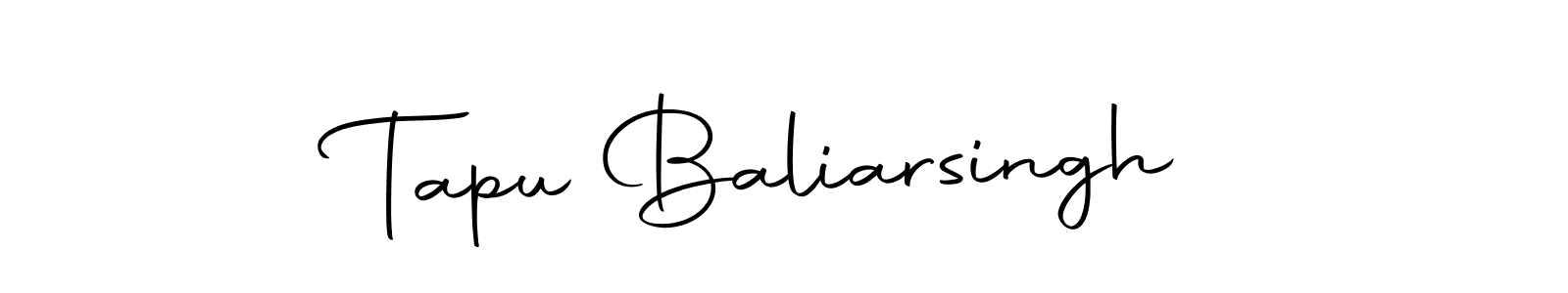 Autography-DOLnW is a professional signature style that is perfect for those who want to add a touch of class to their signature. It is also a great choice for those who want to make their signature more unique. Get Tapu Baliarsingh name to fancy signature for free. Tapu Baliarsingh signature style 10 images and pictures png