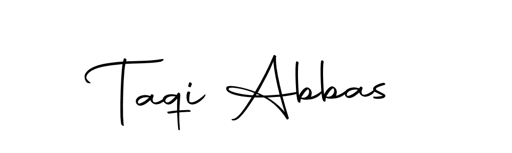 You can use this online signature creator to create a handwritten signature for the name Taqi Abbas. This is the best online autograph maker. Taqi Abbas signature style 10 images and pictures png