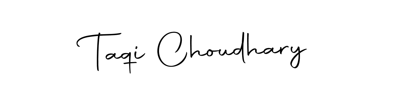 Create a beautiful signature design for name Taqi Choudhary. With this signature (Autography-DOLnW) fonts, you can make a handwritten signature for free. Taqi Choudhary signature style 10 images and pictures png