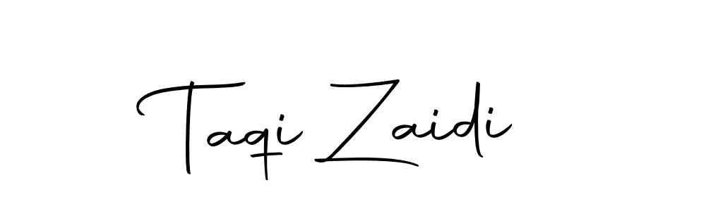 Also we have Taqi Zaidi name is the best signature style. Create professional handwritten signature collection using Autography-DOLnW autograph style. Taqi Zaidi signature style 10 images and pictures png