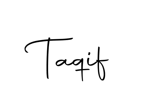 Taqif stylish signature style. Best Handwritten Sign (Autography-DOLnW) for my name. Handwritten Signature Collection Ideas for my name Taqif. Taqif signature style 10 images and pictures png