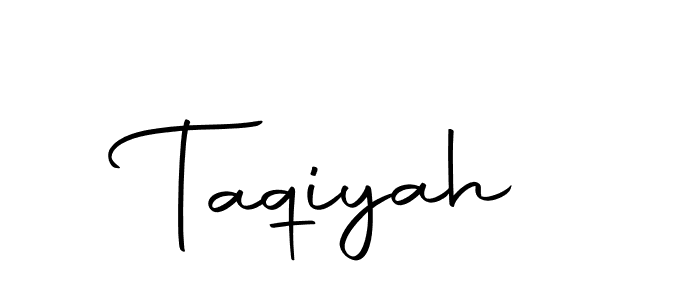 Make a beautiful signature design for name Taqiyah. Use this online signature maker to create a handwritten signature for free. Taqiyah signature style 10 images and pictures png