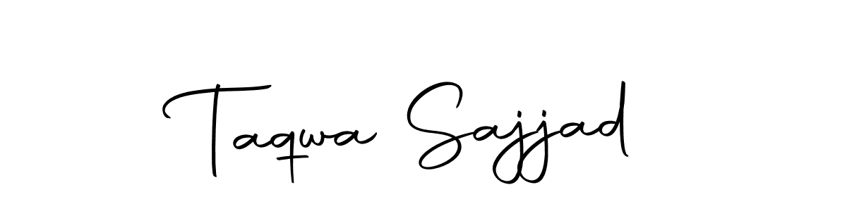 Make a beautiful signature design for name Taqwa Sajjad. Use this online signature maker to create a handwritten signature for free. Taqwa Sajjad signature style 10 images and pictures png