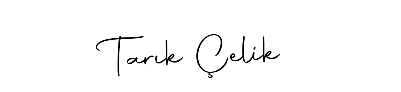 You should practise on your own different ways (Autography-DOLnW) to write your name (Tarık Çelik) in signature. don't let someone else do it for you. Tarık Çelik signature style 10 images and pictures png