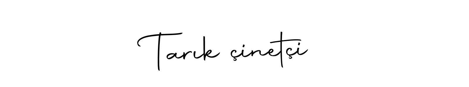 This is the best signature style for the Tarık çinetçi name. Also you like these signature font (Autography-DOLnW). Mix name signature. Tarık çinetçi signature style 10 images and pictures png