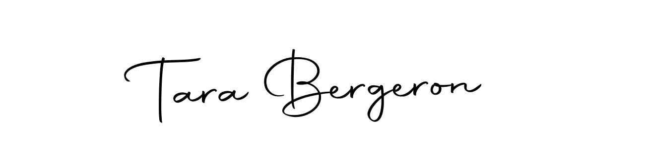 Design your own signature with our free online signature maker. With this signature software, you can create a handwritten (Autography-DOLnW) signature for name Tara Bergeron. Tara Bergeron signature style 10 images and pictures png