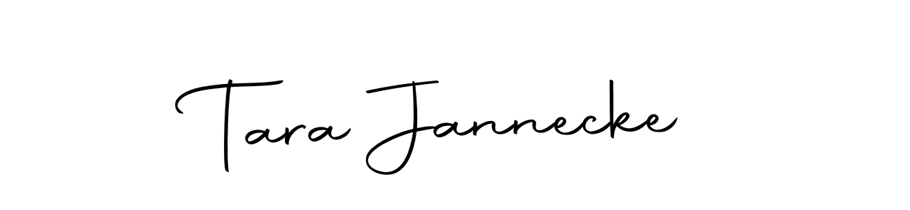 Create a beautiful signature design for name Tara Jannecke. With this signature (Autography-DOLnW) fonts, you can make a handwritten signature for free. Tara Jannecke signature style 10 images and pictures png