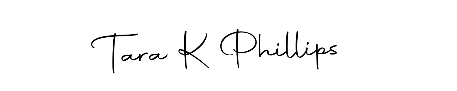 Design your own signature with our free online signature maker. With this signature software, you can create a handwritten (Autography-DOLnW) signature for name Tara K Phillips. Tara K Phillips signature style 10 images and pictures png