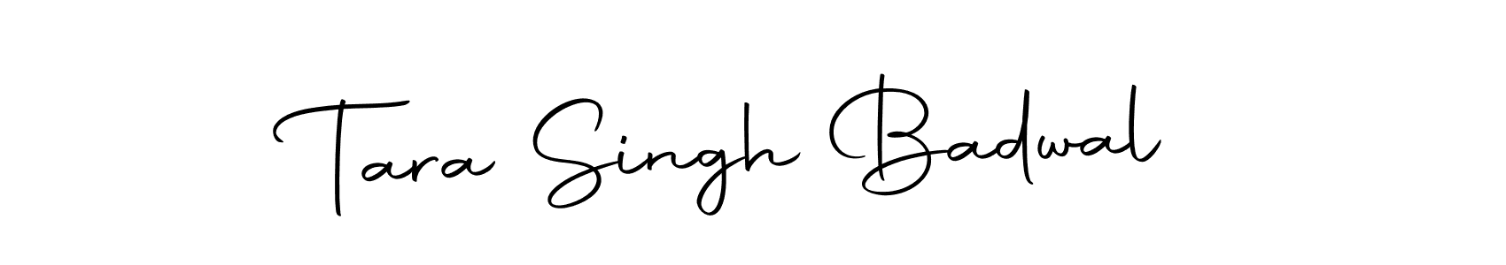 Tara Singh Badwal stylish signature style. Best Handwritten Sign (Autography-DOLnW) for my name. Handwritten Signature Collection Ideas for my name Tara Singh Badwal. Tara Singh Badwal signature style 10 images and pictures png