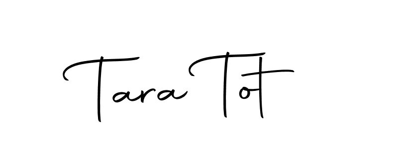 Tara Tot stylish signature style. Best Handwritten Sign (Autography-DOLnW) for my name. Handwritten Signature Collection Ideas for my name Tara Tot. Tara Tot signature style 10 images and pictures png