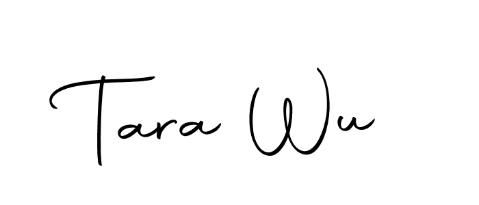 Design your own signature with our free online signature maker. With this signature software, you can create a handwritten (Autography-DOLnW) signature for name Tara Wu. Tara Wu signature style 10 images and pictures png