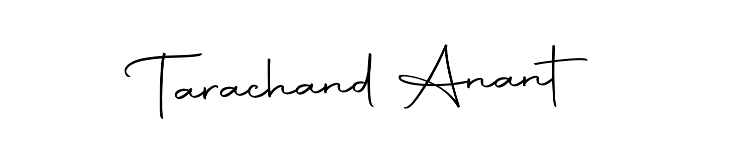 Create a beautiful signature design for name Tarachand Anant. With this signature (Autography-DOLnW) fonts, you can make a handwritten signature for free. Tarachand Anant signature style 10 images and pictures png