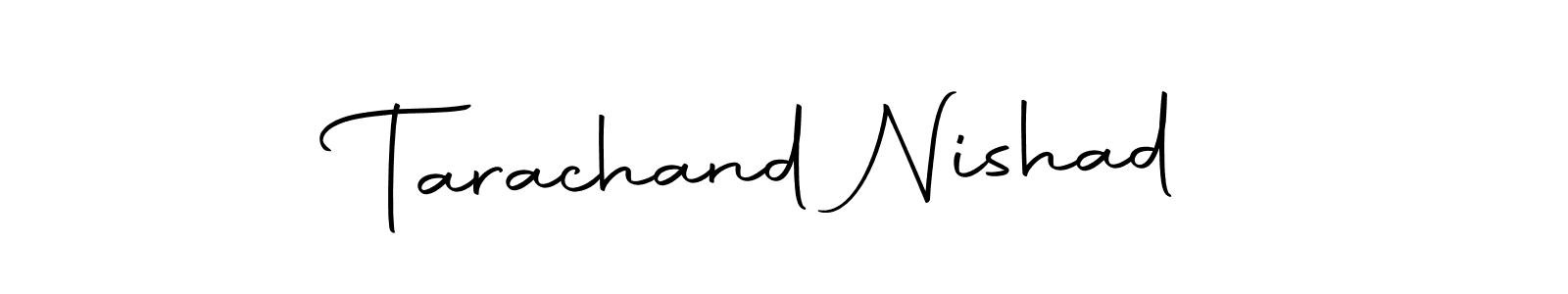 Design your own signature with our free online signature maker. With this signature software, you can create a handwritten (Autography-DOLnW) signature for name Tarachand Nishad. Tarachand Nishad signature style 10 images and pictures png