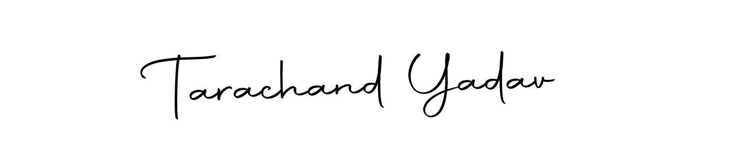 You should practise on your own different ways (Autography-DOLnW) to write your name (Tarachand Yadav) in signature. don't let someone else do it for you. Tarachand Yadav signature style 10 images and pictures png